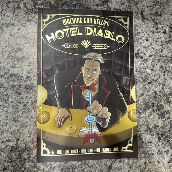Other - Machine Gun Kelly's Hotel Diablo Comic Book By Colson Baker 2021 Paperback